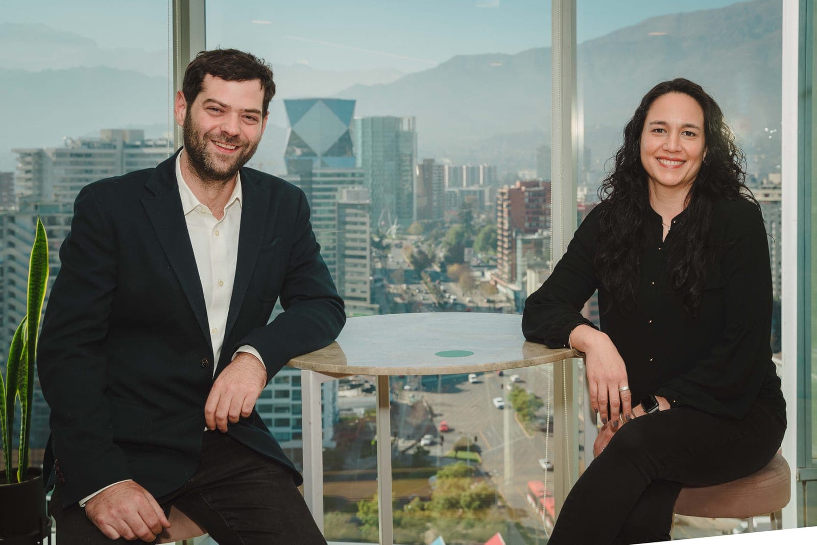 Anabril Cerda y Pablo Subercaseaux, socios de Insitu Partners